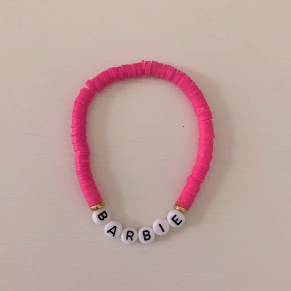 Clay flat bead handmade bracelet - Picture 1 of 1